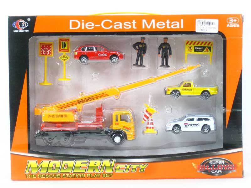 Metal Police Set toys