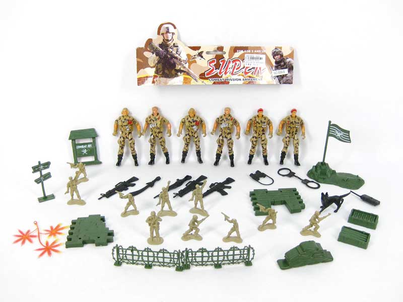 Military  Set(6in1) toys