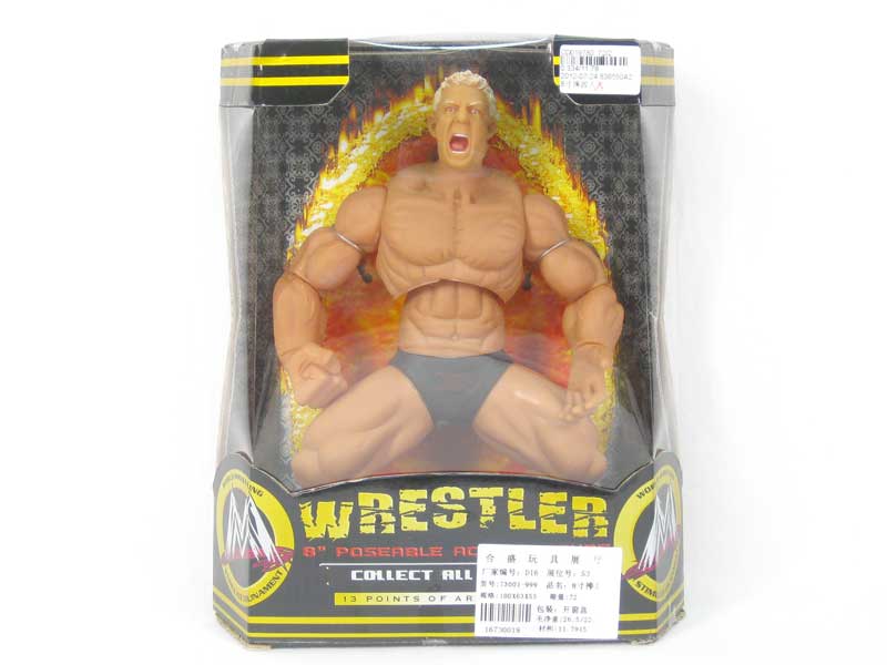 8"Wrestler toys