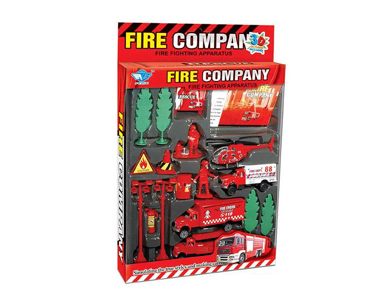 Metal Fire Protection Set toys