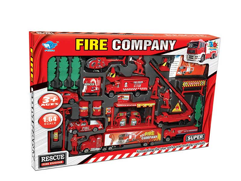 Metal Fire Protection Set toys