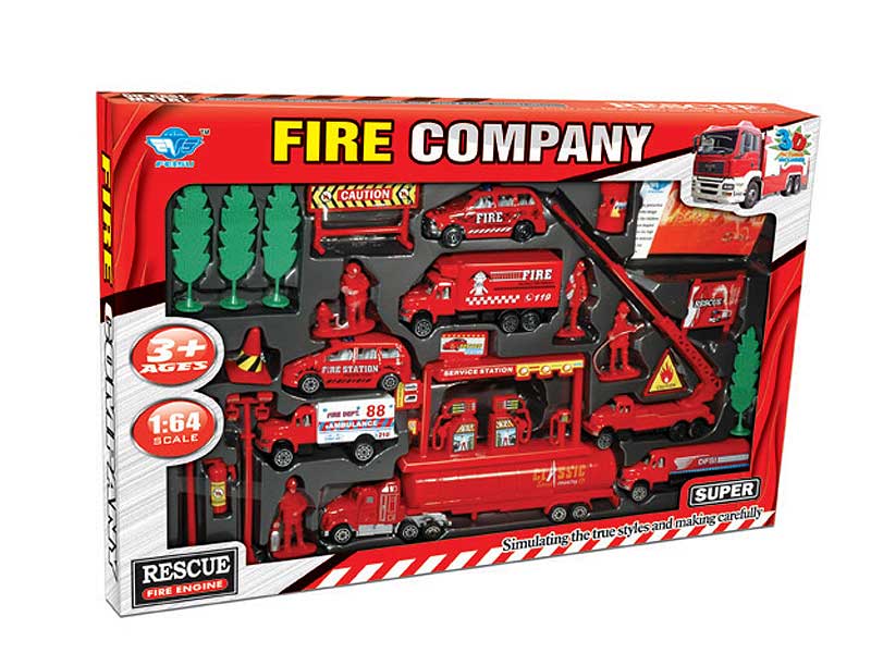 Metal Fire Protection Set toys