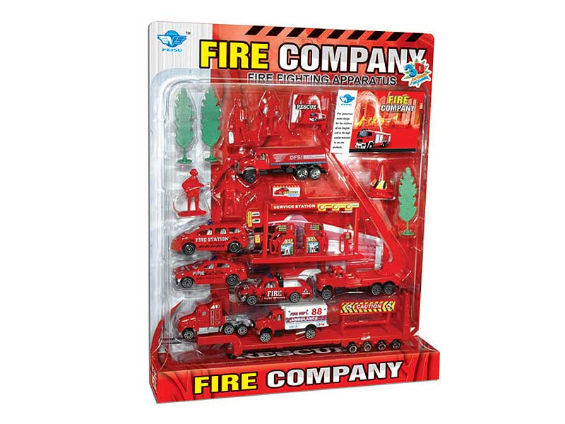 Metal Fire Protection Set toys