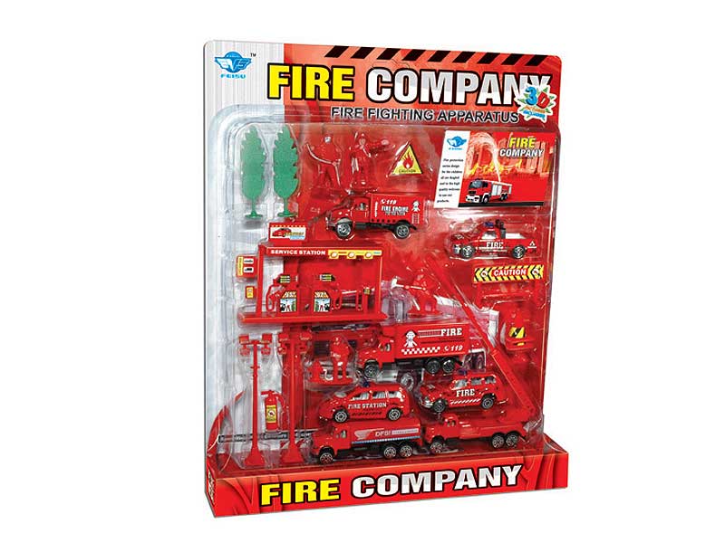 Metal Fire Protection Set toys