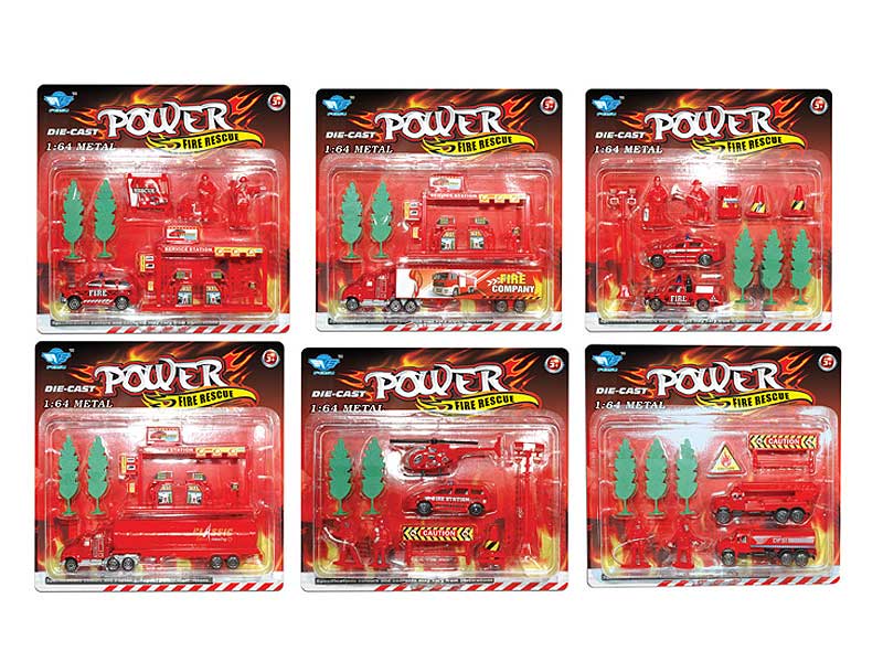 Metal Fire Protection Set(6S) toys