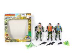 12CM Soldiers Set(3in1)