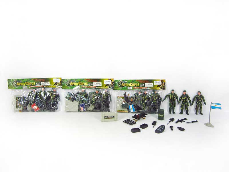 Military  Set(3in1) toys