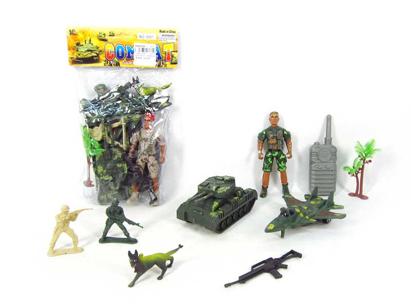 Military  Set(2S2C) toys