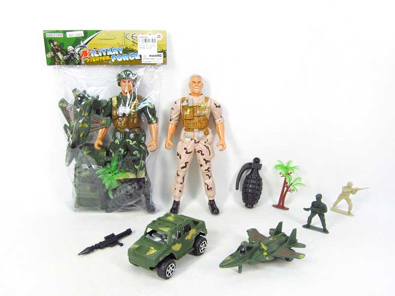 Military  Set(2S2C) toys