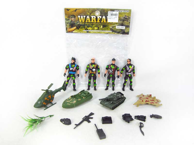 Military  Set(4in1) toys