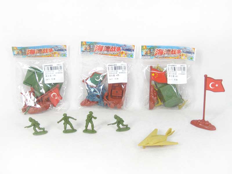 Soldiers Set(4C) toys