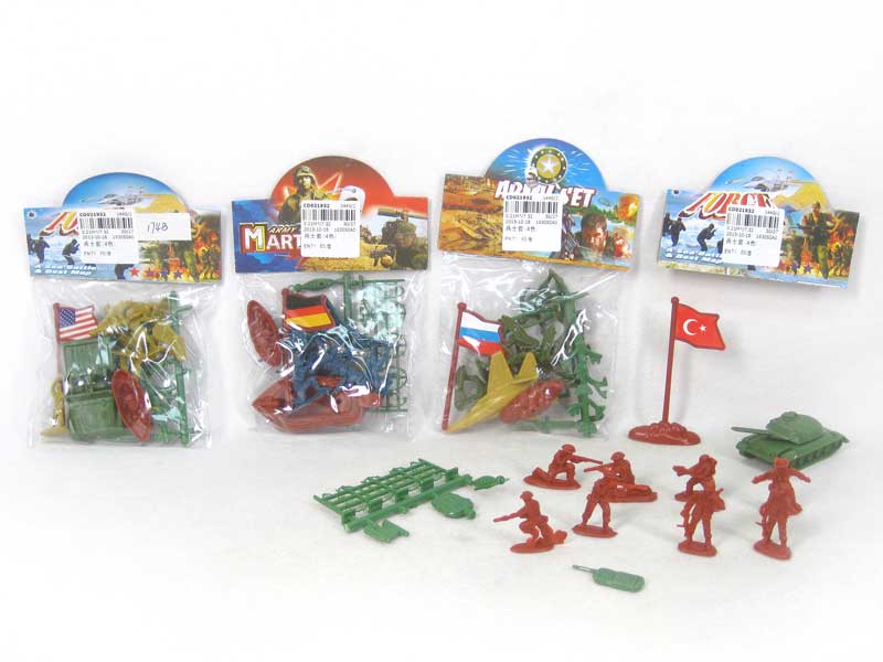 Soldiers Set(4C) toys