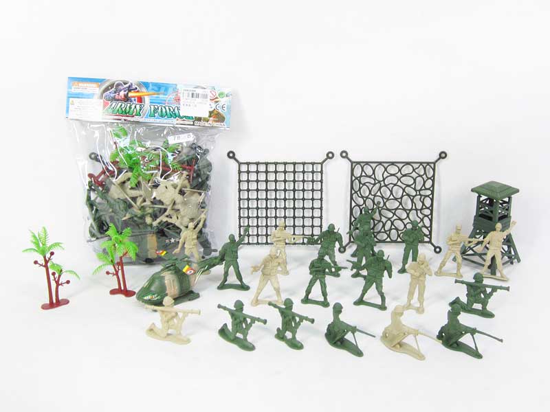 Military  Set(2S) toys
