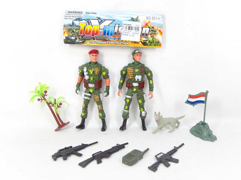 Military  Set（2in1) toys