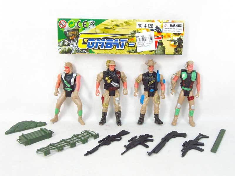 Military  Set(4in1) toys