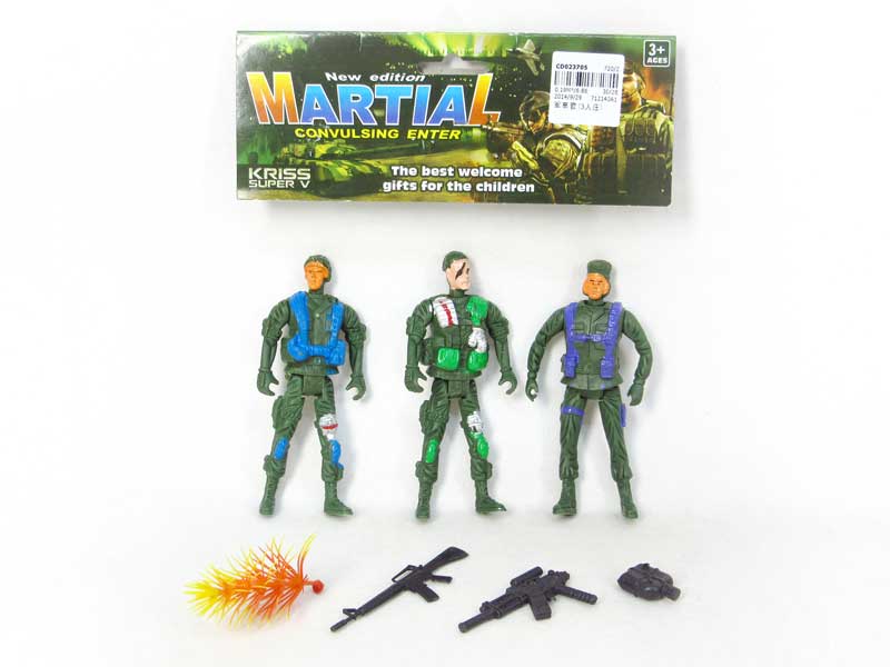 Military  Set(3in1) toys