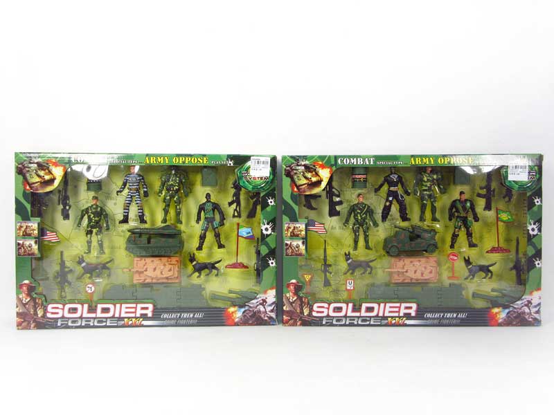 Military  Set(2S) toys