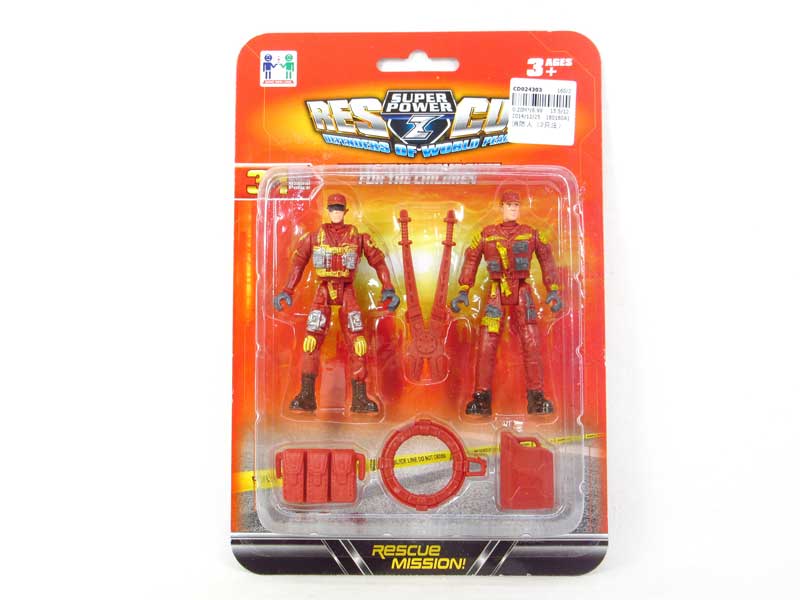 Fire Protection Man(2in1) toys