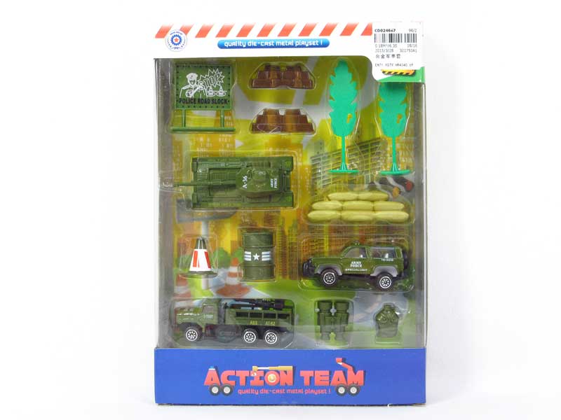 Metal Military Set toys