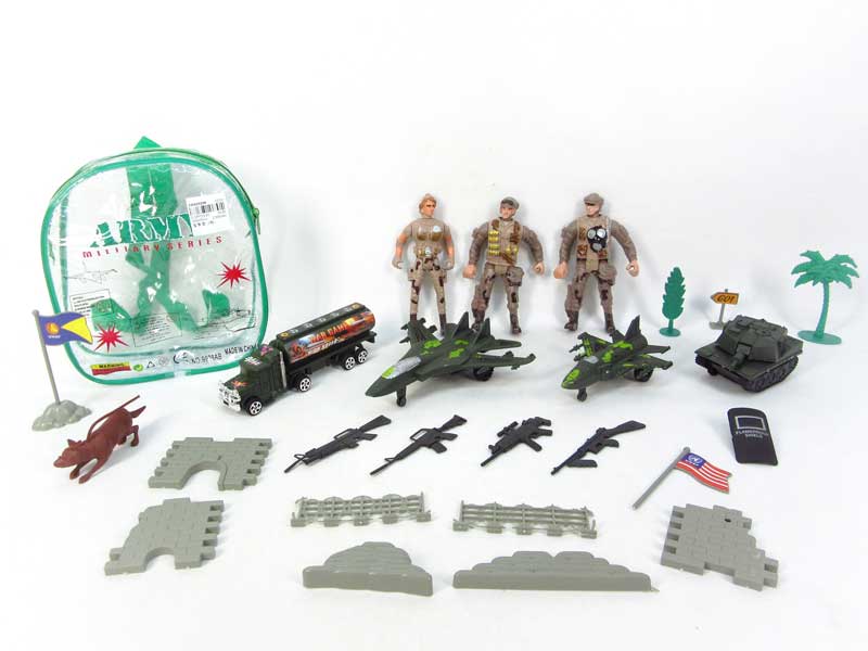 Military  Set(2S) toys
