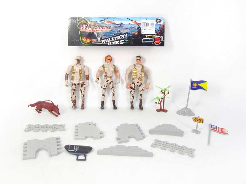 Military Set(17pcs) toys