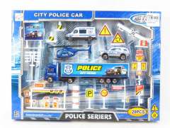 Metal Police Set toys