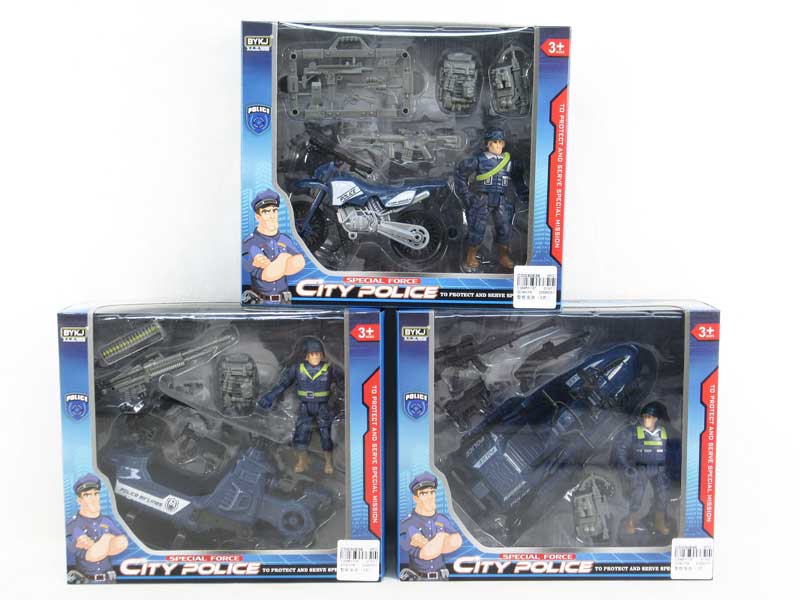 Police set(3S) toys
