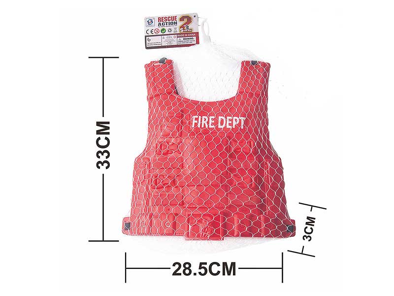 Fire Bullet Proof Vest toys