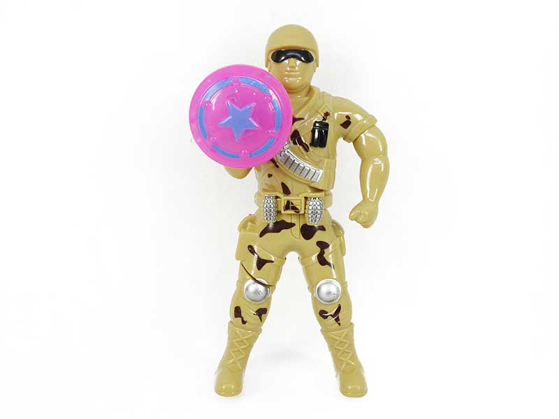 Soldier W/L(12in1) toys