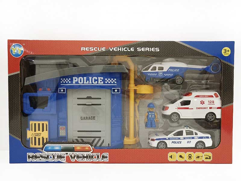 Police Office Set W/L_M toys