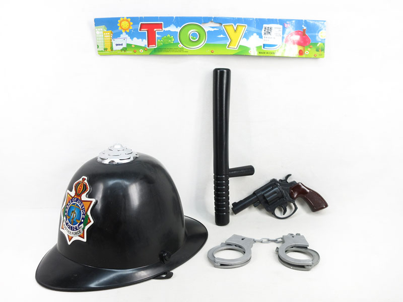 Police Set  & Cap toys
