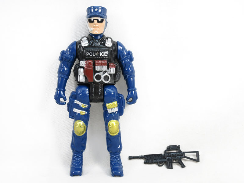 Police Man Set W/L(2S2C) toys
