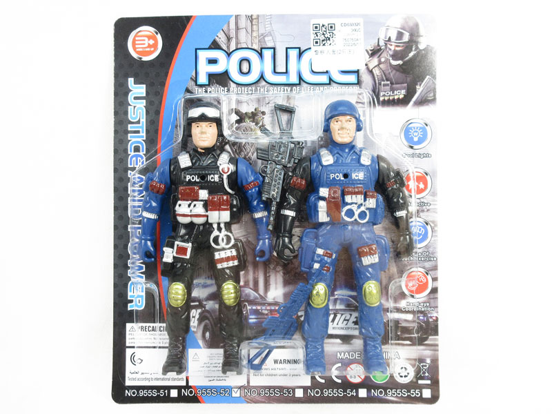 Police Man Set(2in1) toys