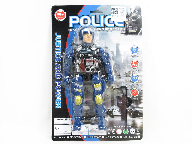 Police Man Set(2S2C) toys