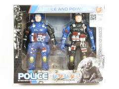 Police Man Set W/L(2in1) toys