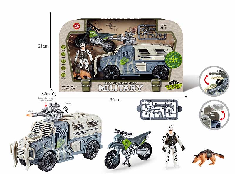 Military Set W/L_S toys