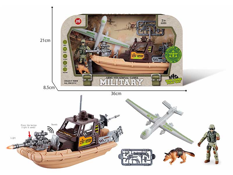 Military Set W/L_S toys