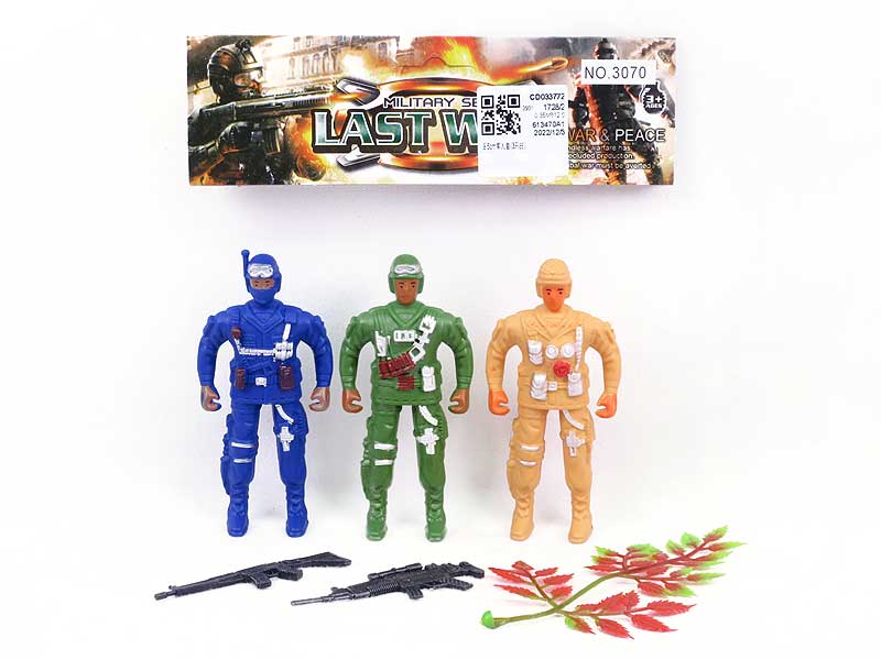 9.5cm Soldier Set(3in1) toys