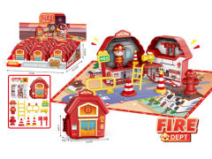 Fire Scene Set(12in1) toys