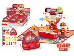 Fire Scene Set(12in1) toys