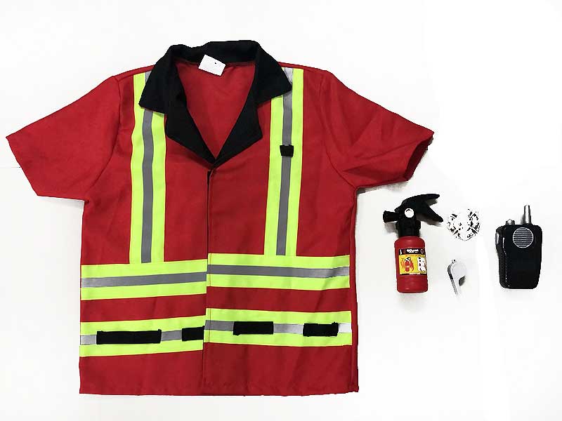 Short Sleeve Fire Fighting Set toys