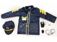 Long Sleeve Police Clothing Set toys