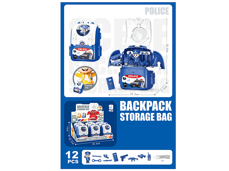 Police Set(9in1) toys