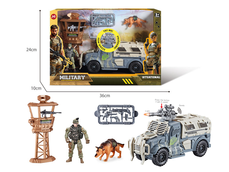 Military Set W/L_S toys