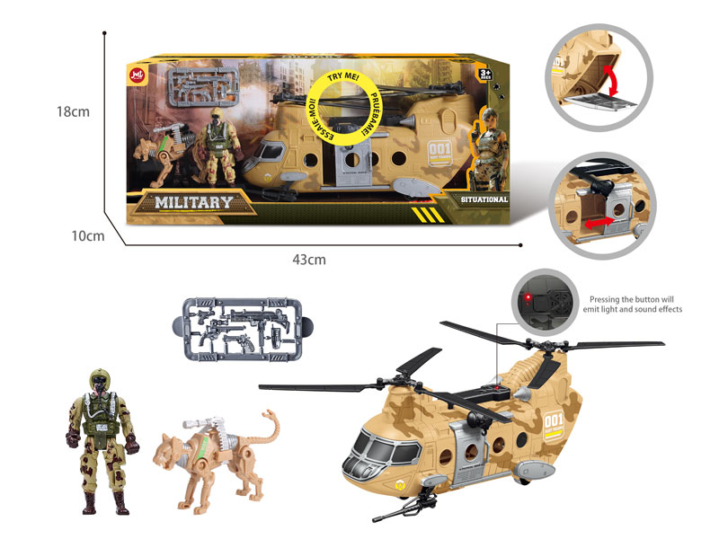 Military Set W/L_S toys