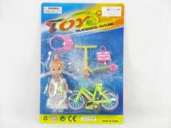 Doll & Bicycle toys
