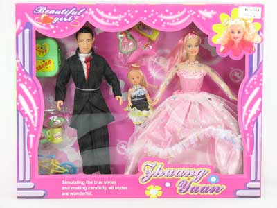 11.5" Doll Set(3in1) toys