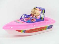3.5"Doll & Boat.