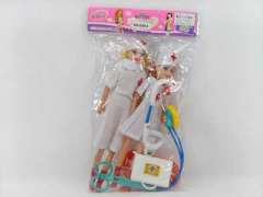 Dolls&Medical Set(2in1) toys