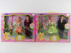 Doll Set(3in1) toys
